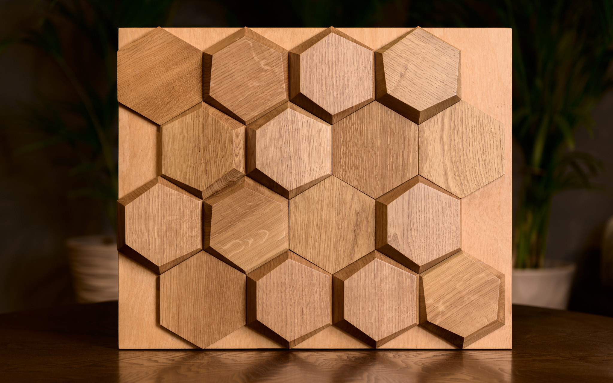 Деревянные панели Mosaic Honey