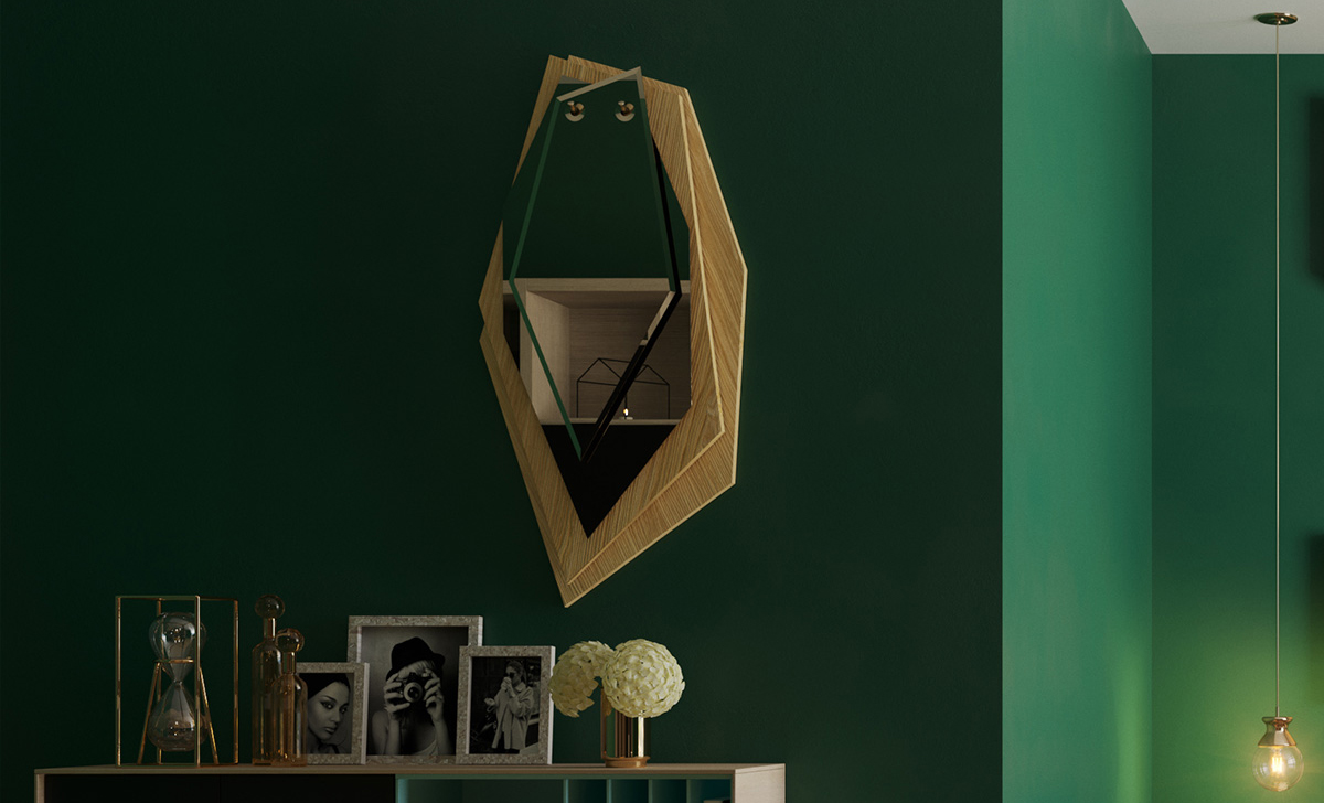 Деревянные панели Wood Mirror